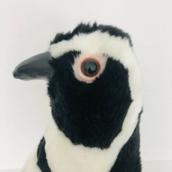 Realistic Penguin Puppet Petting Zoo Aquatic Collection Plush Stuffed Animal TAG - Picture 2 of 10